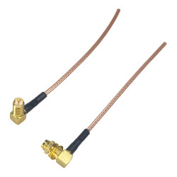 Pigtail SMA-RP gniazdo RA 1m RG316