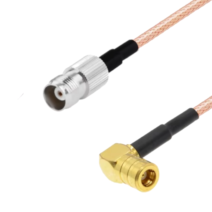 SMB socket to TNC socket RG316 1 m RF cable | RF 50 Ω