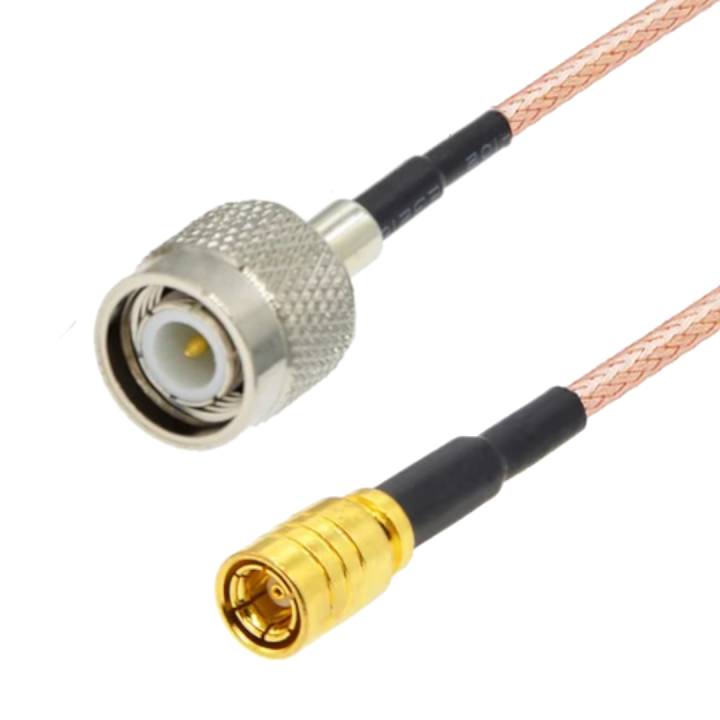SMB socket to TNC plug RG316 1 m RF cable | RF 50 Ω