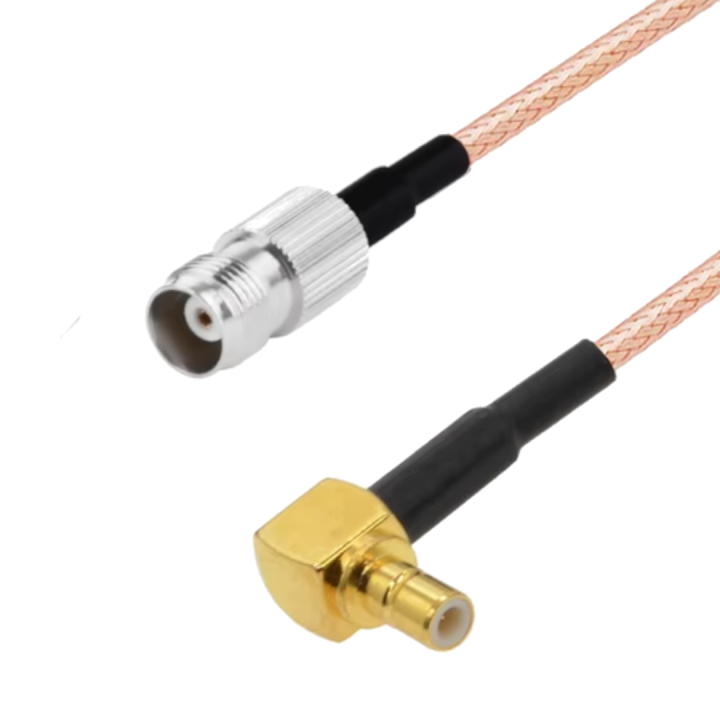 Pigtail SMB plug to TNC socket RG316 1 m | RF 50 Ω