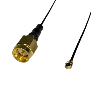 RF jumper U.FL socket to SMA plug RF1.13 8 cm | RF 50 Ω