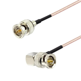 Kabel SDI BNC wtyk / BNC wtyk RA 75ohm 50cm