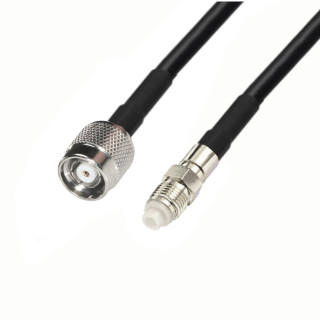Kabel antenowy FME / gn / RPTNC / wt LMR240 10m