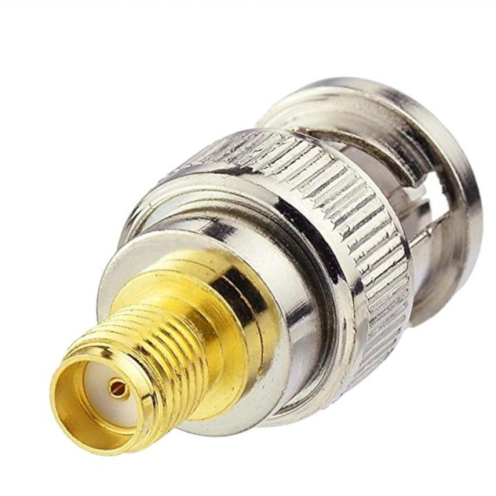 RF connector BNC plug / SMA socket | RF 50 Ω