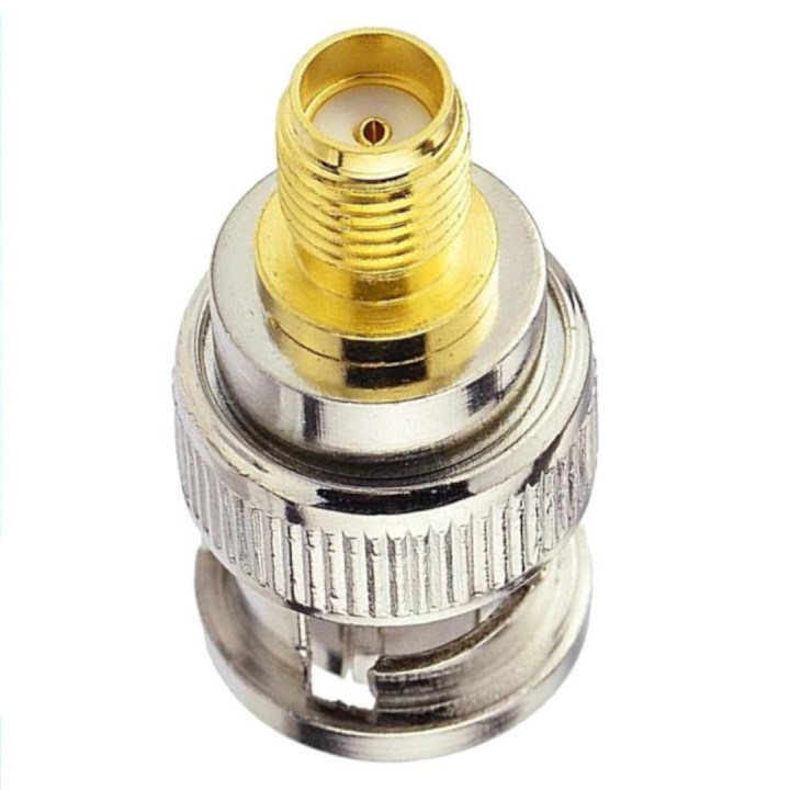 RF connector BNC plug / SMA socket | RF 50 Ω