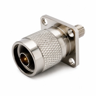 Adapter N wtyk / SMA gniazdo FLANSZA