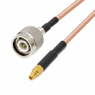 Pigtail MMCX wtyk / TNC wtyk BH RG316 1m