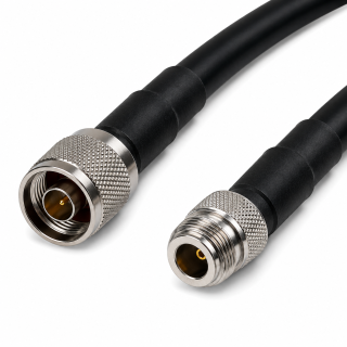 Kabel antenowy N gniazdo / N wtyk LMR400 5m