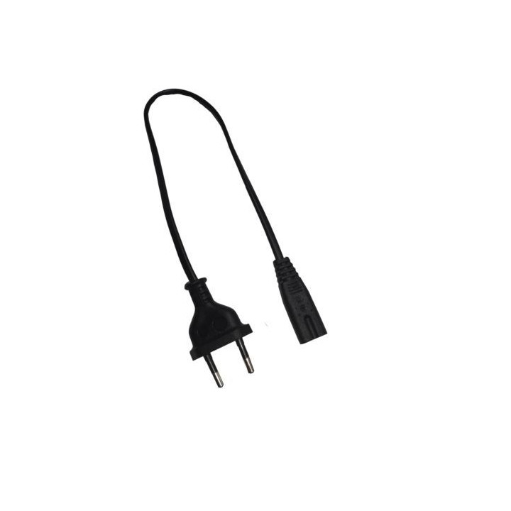 Kabel zasilający C7 0,5m BAWAŁNEK, ÓSEMKA