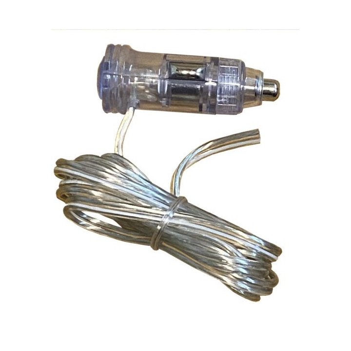 Car plug with fuse 10A + 1m cable S