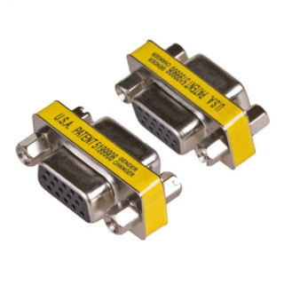 Adapter DB15 gniazdo / DB15 gniazdo VGA 3 rzędy