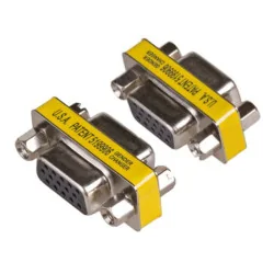 ADAPTER DB15 socket / DB15 socket VGA 3 rows