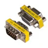 ADAPTER DB15 socket / DB15 plug VGA 3 rows