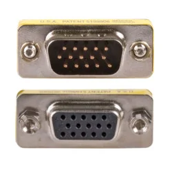 ADAPTER DB15 socket / DB15 plug VGA 3 rows