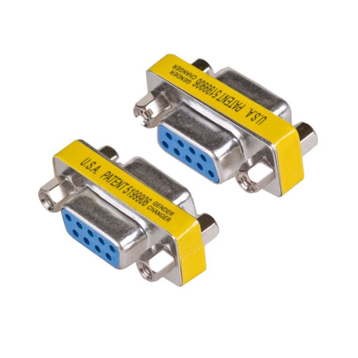 ADAPTER DB9 gniazdo / DB9 gniazdo GENDER CHANGER