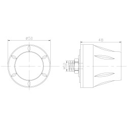 GSM 3G LTE 2dBi antenna MOUNTING SCREW U-FL type3 plug