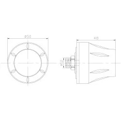 Antenna GSM 3G LTE 2dBi MOUNTING SCREW plug U-FL type 3