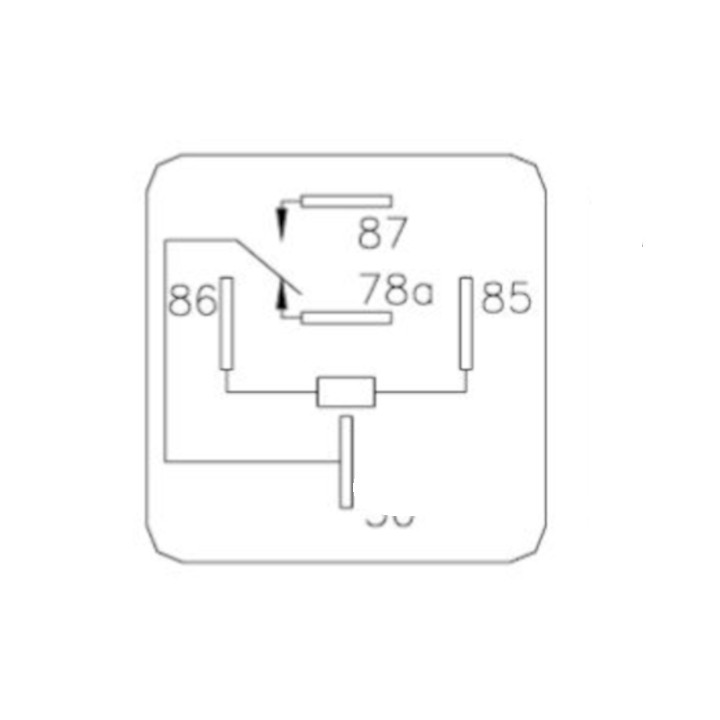 PRZEKAŹNIK SAMOCHODOWY 4120 12V 30A Z UCHEM