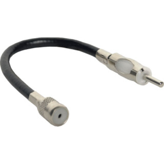 Adapter ANTENOWY DIN WTYK / ISO GNIAZDO 15cm
