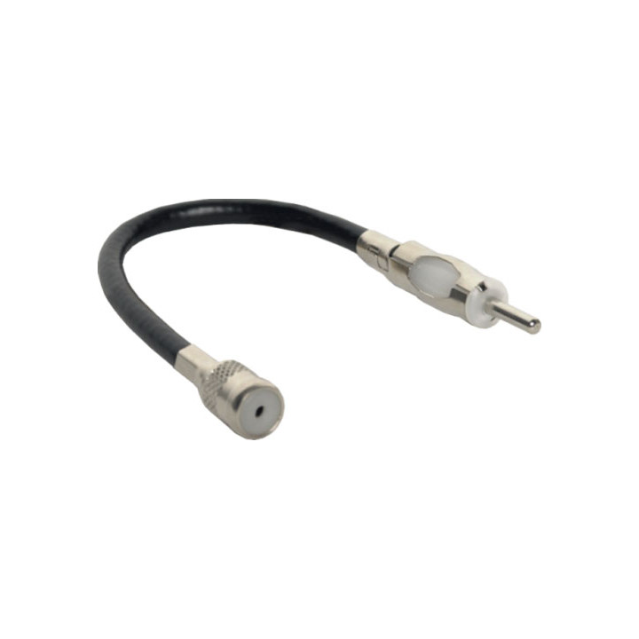 Adapter ANTENOWY DIN WTYK / ISO GNIAZDO 15cm