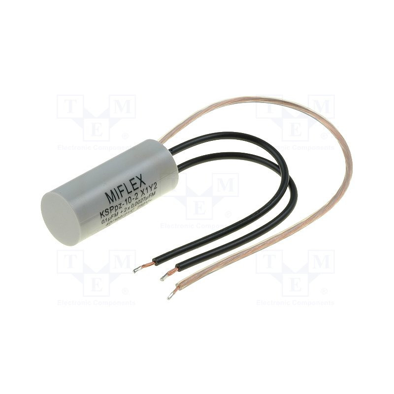 Capacitor KSPpz-10-2-100N 250V X1Y2 MIFLEX