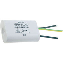 Capacitor KSPpz-024 400nF/2x 2.5nF 250V MIFLEX