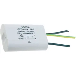 Kondenzátor KSPpz-024 400nF/2x 2,5nF 250V MIFLEX