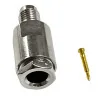 SMA-RP socket connector for RG58 screwed cable