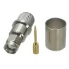 SMA plug connector for H1000 cable, RG213 crimped