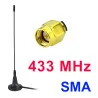 Antenna 433Mhz 3dBi magnetic SMA plug L23