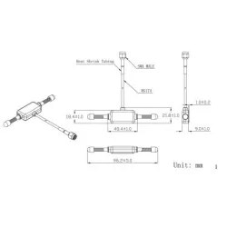 Antenna GSM 3G LTE 2dBi type T plug SMA type5