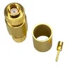 SMA-RP plug connector for H1000 cable CRIMPED GOLD