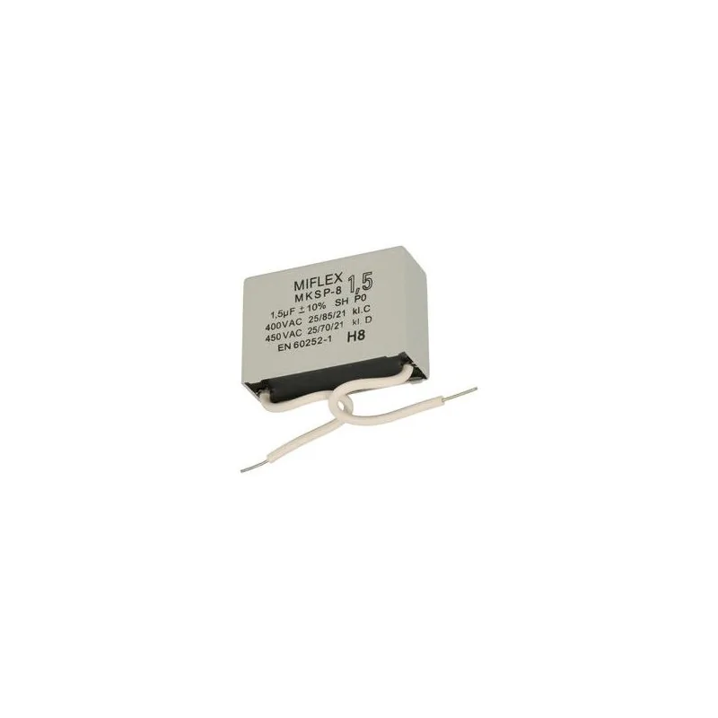 Condensator motor MIFLEX 1.5uF 400V POLUS