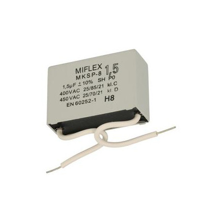 MIFLEX 1.5uF 400V motor capacitor POLISH