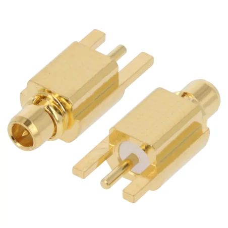 Straight MMCX plug FOR SMT PCB EDGE