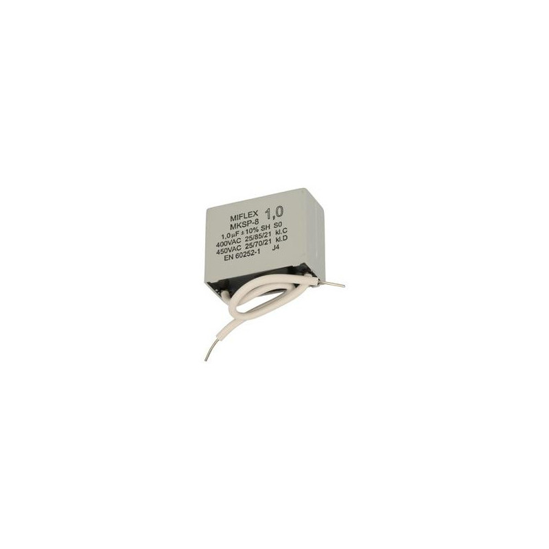 MIFLEX 1uF 400V motor capacitor POLISH