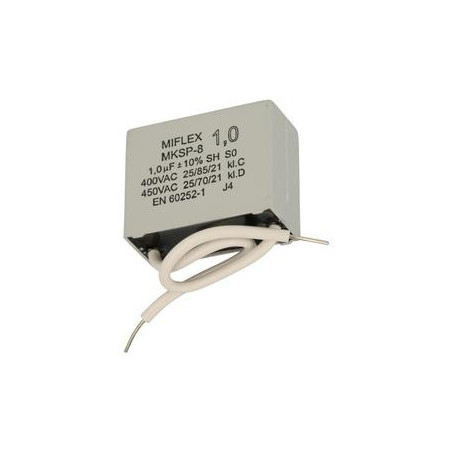 MIFLEX 1uF 400V motor capacitor POLISH