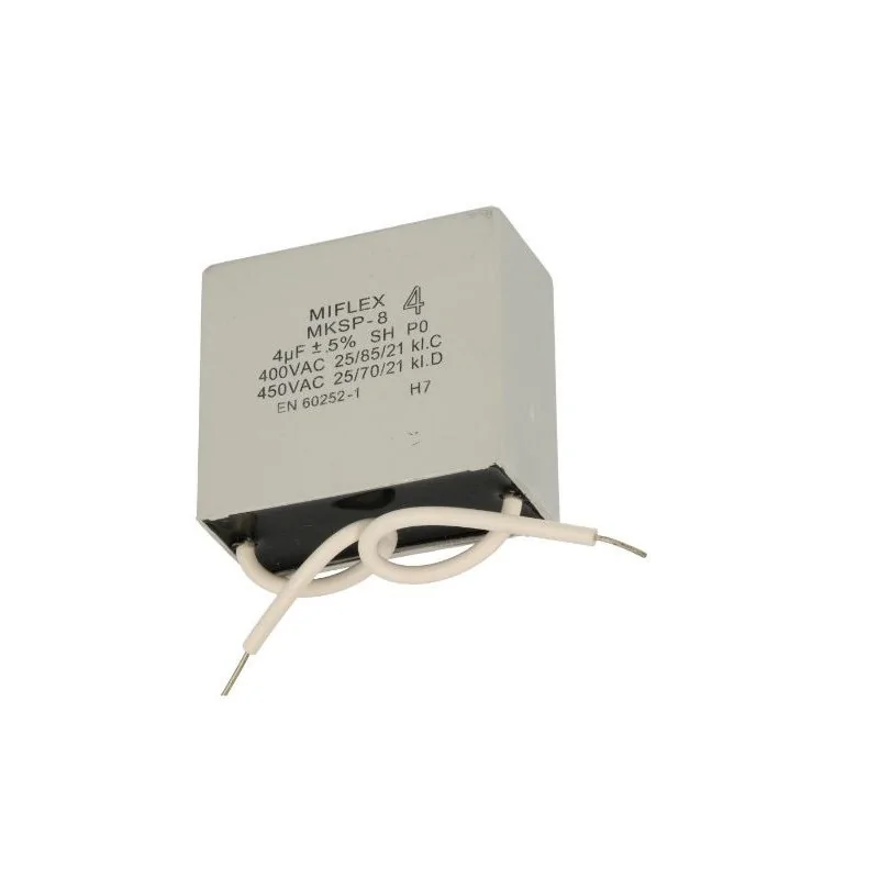 Motor capacitor MIFLEX 4uF 400V POLSKI