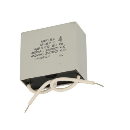 MIFLEX 4uF 400V motor capacitor POLISH