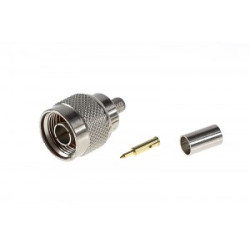 Connector N plug for cable H155 CRIMPED