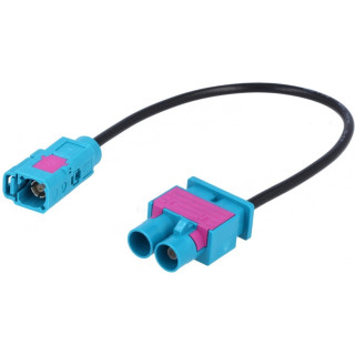 Adapter ANTENOWY FAKRA GNIAZDO / FAKRA 2*WTYK