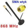 Antena 868 Mhz 3dBi magnetyczna wtyk SMA
