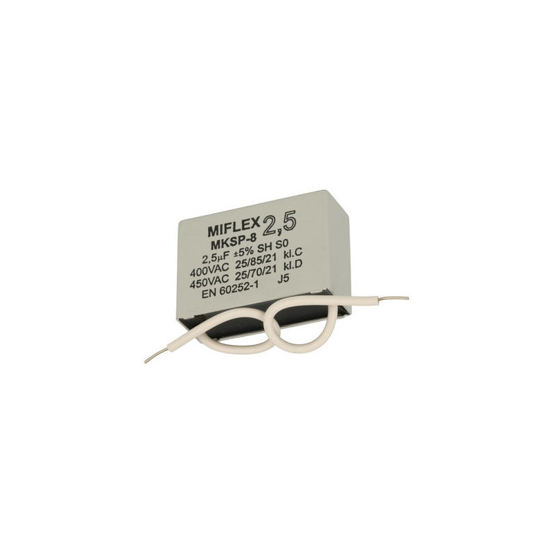 MIFLEX 2.5uF 400V motor capacitor POLISH