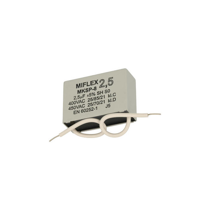 MIFLEX 2.5uF 400V motor capacitor POLISH