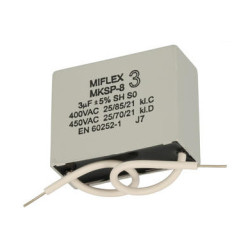 MIFLEX 3uF 400V motor capacitor POLISH