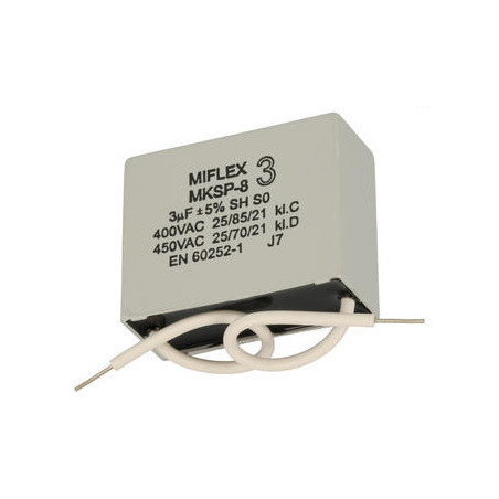 MIFLEX 3uF 400V motor capacitor POLISH