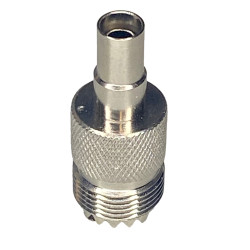 UHF socket connector for cable H155 crimped