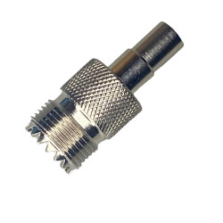 UHF socket connector for cable H155 crimped