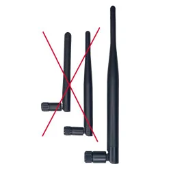 Antenă WiFi 2.4GHz 6dBi Omnidirecțională SMA-RP ALB