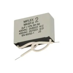 MIFLEX 2uF 400V motor capacitor POLISH